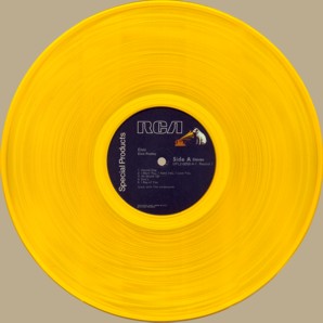clear yellow vinyl