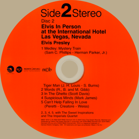 Elvis In Person - disc #2