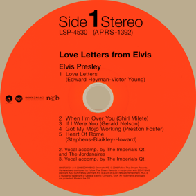 Love Letters From Elvis - disc #1