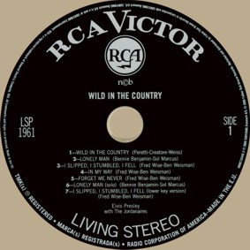 Wild In The Country - disc