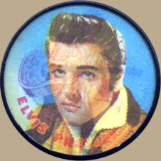 Elvis Presley - color flasher pin