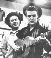 Elvis and Dewey Phillips