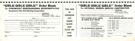 lots of merchandising products could be ordered in 1962